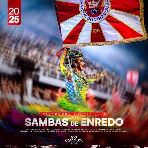 Sambas de Enredo RJ – Carnaval 2025 (2024)