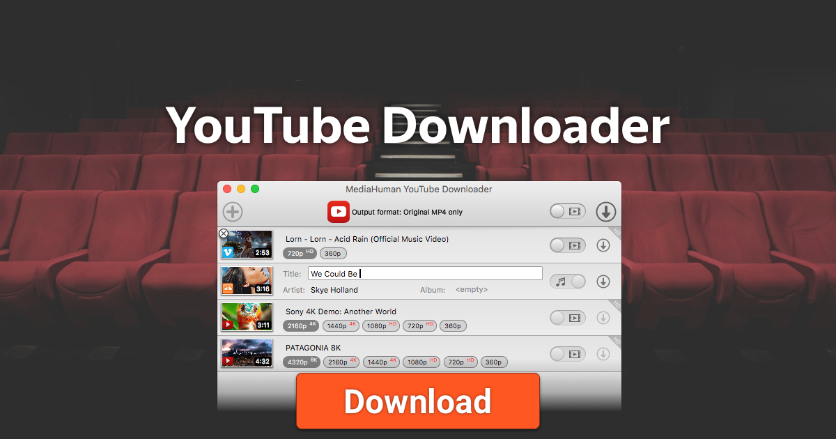 MediaHuman YouTube Downloader v3.9.17