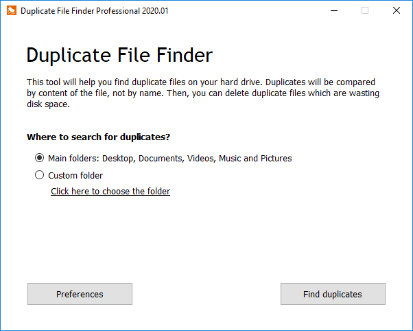 Duplicate Finder Professional 2026 v412