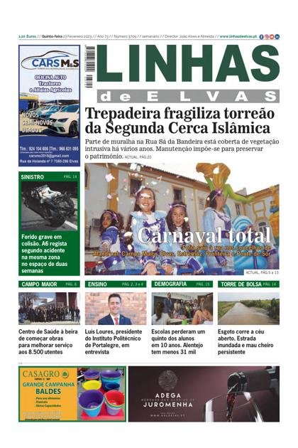 Linhas de Elvas – 23/02/2023