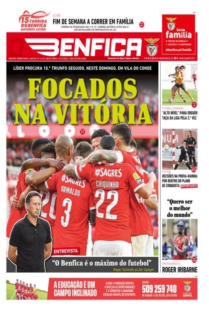 O Benfica – 31/03/2023