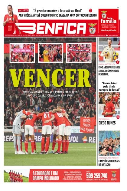 O Benfica – 14/04/2023