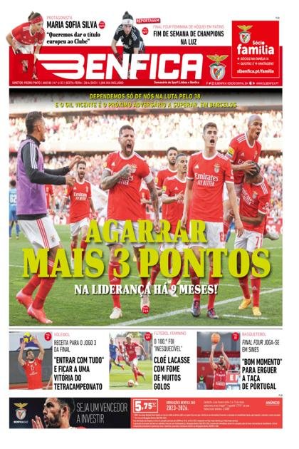 O Benfica – 28/04/2023