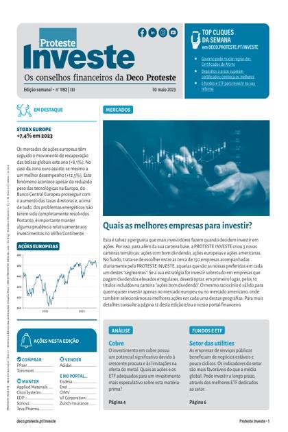 Proteste Investe – 30/05/2023