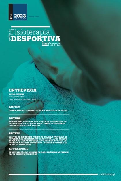 Fisioterapia Desportiva – Outubro 2023
