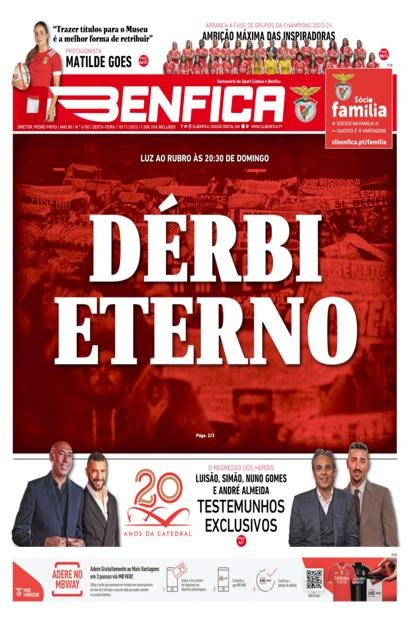 O Benfica – 10/11/2023