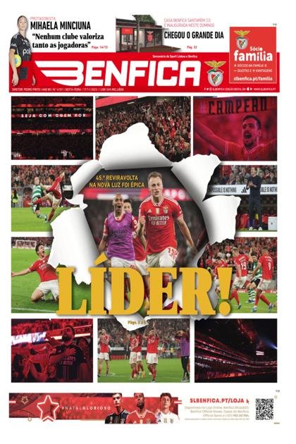 O Benfica – 17/11/2023