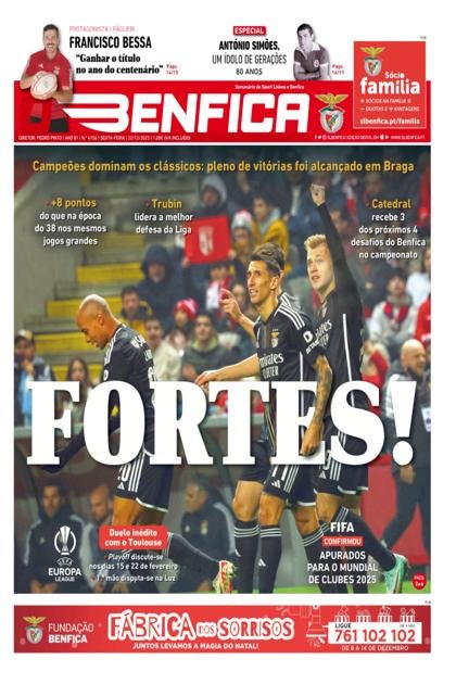 O Benfica – 22/12/2023