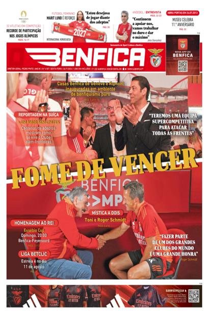 O Benfica – 26/07/2024