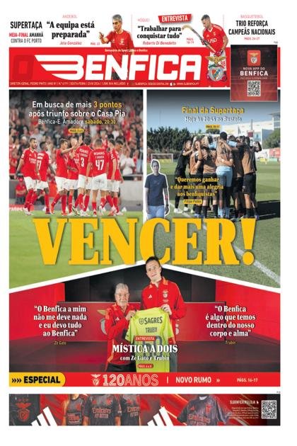 O Benfica – 23/08/2024
