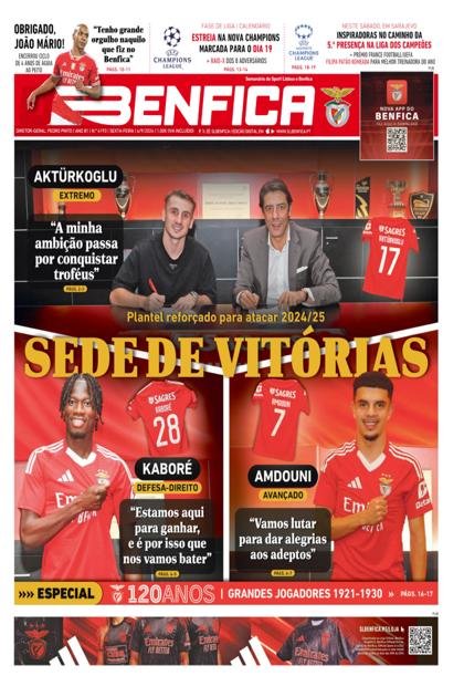 O Benfica – 6/09/2024