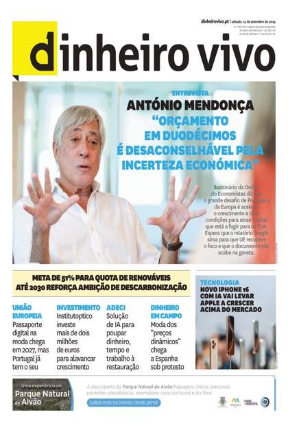 Dinheiro Vivo DN – 14/09/2024
