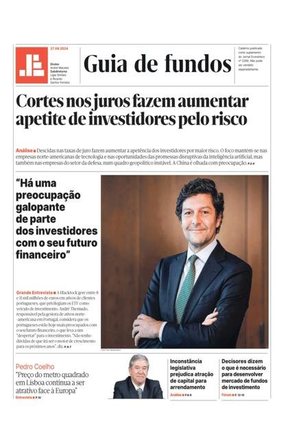 Jornal Económico Guia de Fundos – 27/09/2024