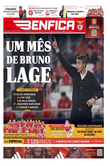 O Benfica – 11/10/2024
