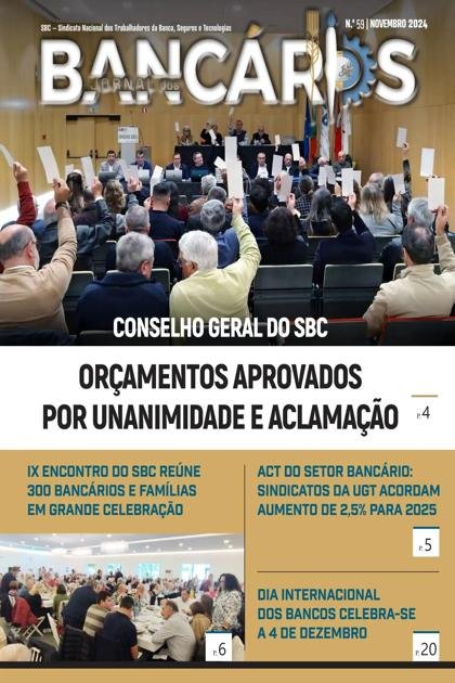 Jornal dos Bancários – Novembro 2024