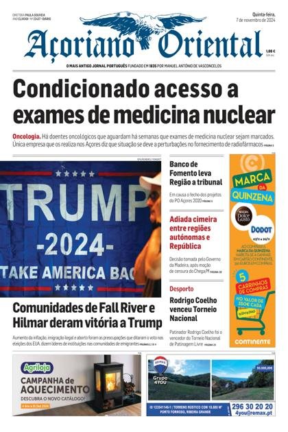 Açoriano Oriental – 7/11/2024