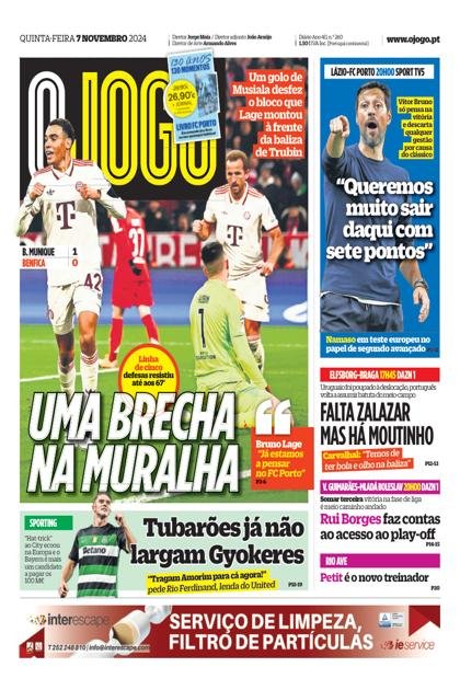 O Jogo – 7/11/2024