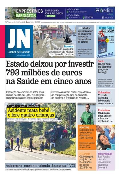 Jornal de Notícias – 14/11/2024