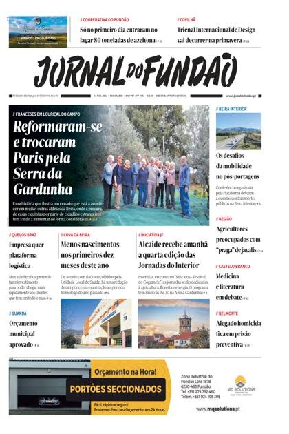 Jornal do Fundão – 14/11/2024