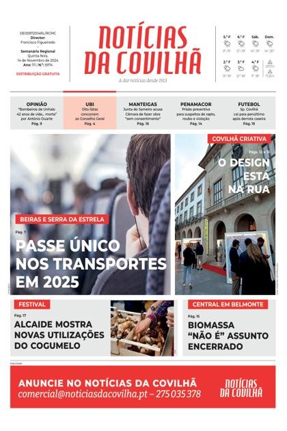 Notícias da Covilhã – 14/11/2024