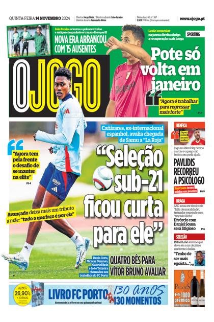 O Jogo – 14/11/2024