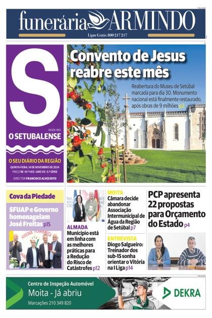 O Setubalense – 14/11/2024