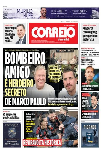Correio da Manhã – 28/11/2024