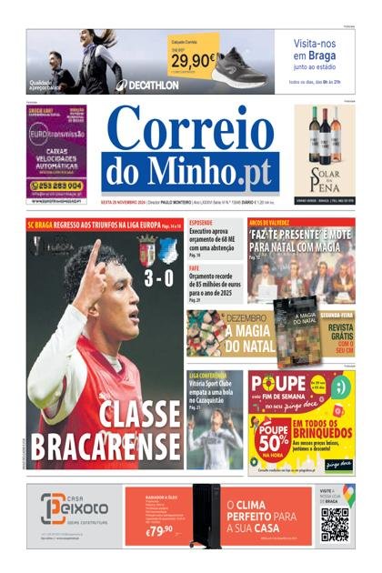 Correio do Minho – 29/11/2024