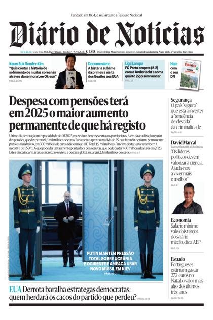 Diário de Notícias – 29/11/2024