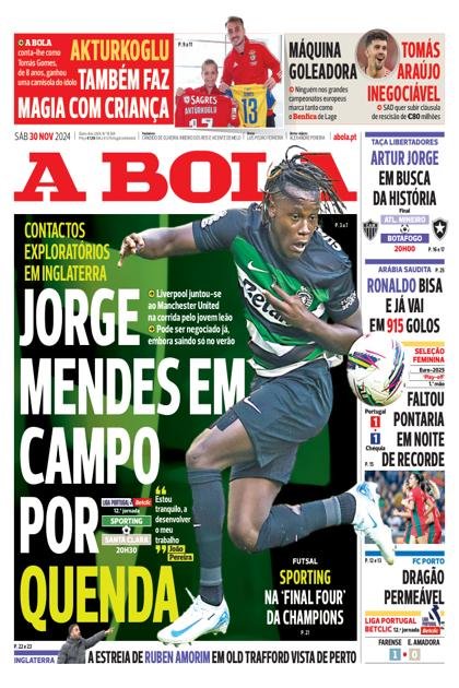 A Bola – 30/11/2024