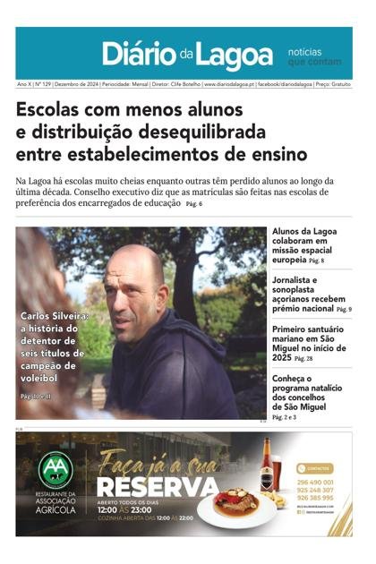 Diário da Lagoa – Dezembro 2024