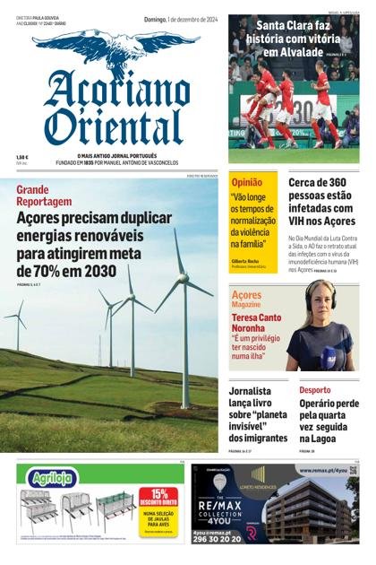 Açoriano Oriental – 1/12/2024