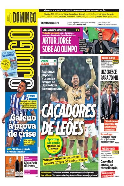 O Jogo – 1/12/2024