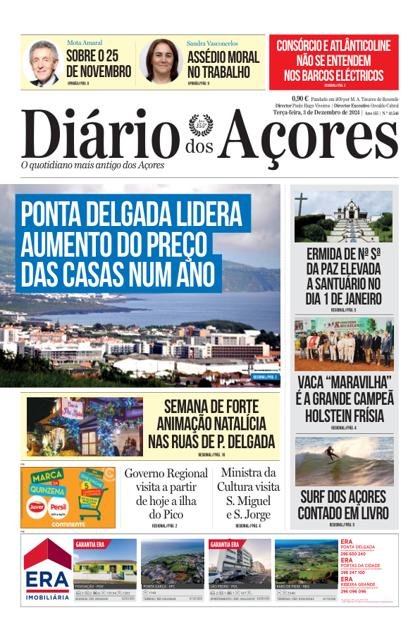 Diário dos Açores – 3/12/2024