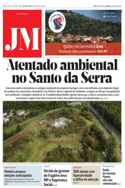 Jornal da Madeira – 4/12/2024