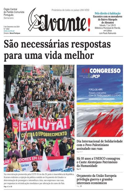 Avante! – 5/12/2024