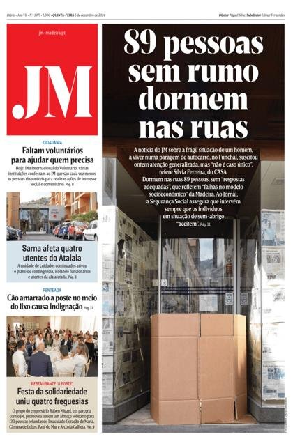 Jornal da Madeira – 5/12/2024