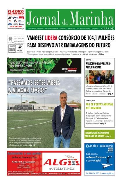 Jornal da Marinha Grande – 5/12/2024