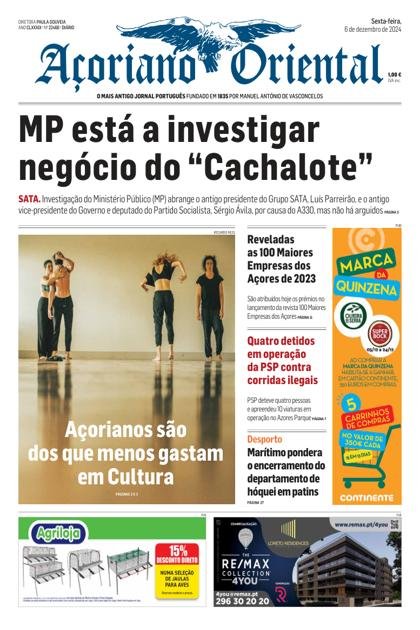 Açoriano Oriental – 6/12/2024