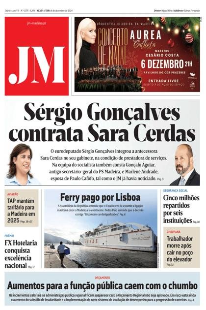 Jornal da Madeira – 6/12/2024