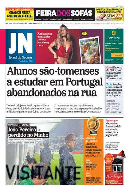 Jornal de Notícias – 6/12/2024