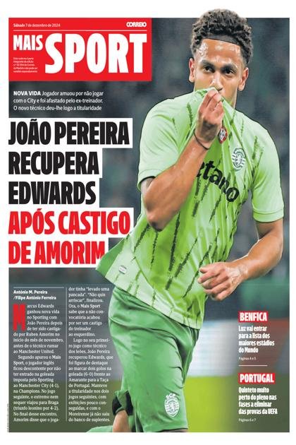 Correio da Manhã Mais Sport – 7/12/2024