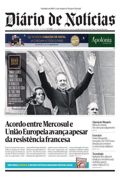 Diário de Notícias – 7/12/2024