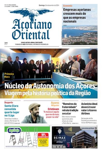 Açoriano Oriental – 8/12/2024