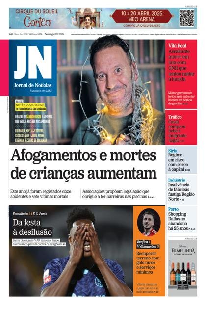 Jornal de Notícias – 8/12/2024