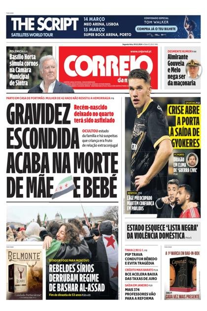 Correio da Manhã – 9/12/2024