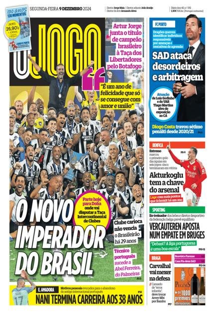 O Jogo – 9/12/2024