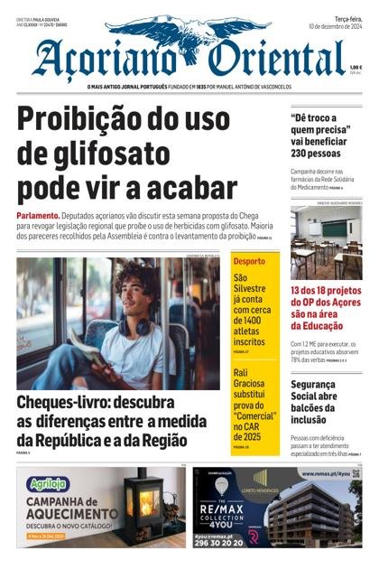 Açoriano Oriental – 10/12/2024