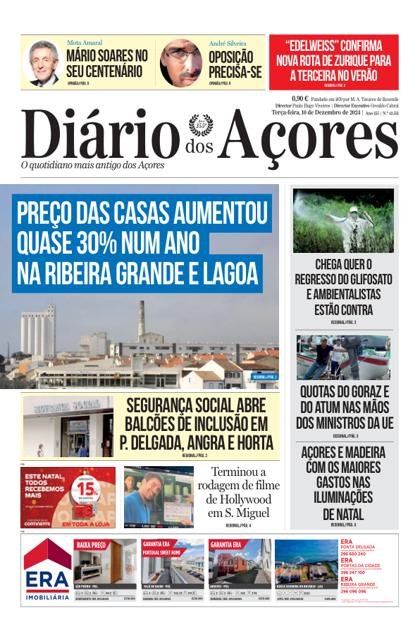 Diário dos Açores – 10/12/2024