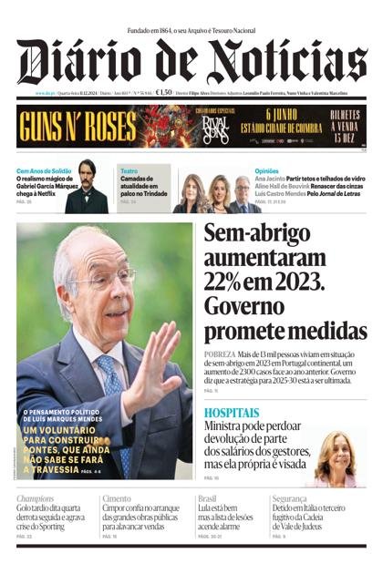 Diário de Notícias – 11/12/2024